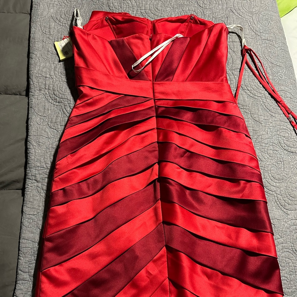 Red prom dress